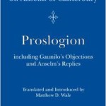 The Proslogion by Anselm Book Cover