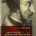 Institutes of the Christian Religion by John Calvin Book Cover